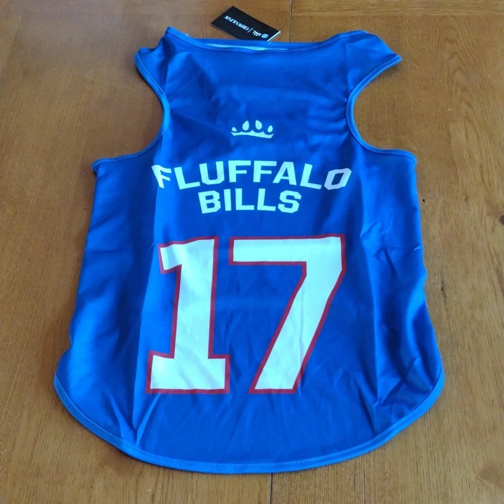 Fluffalo Bills Pet Sports Jersey Sz 3XL NWT
